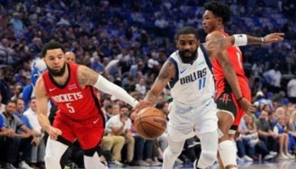  东契奇三双独行侠逆转，欧文关键三分定胜局  